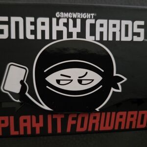 Gamewright Sneaky Cards - Black  Brand New Unopened Card Pack